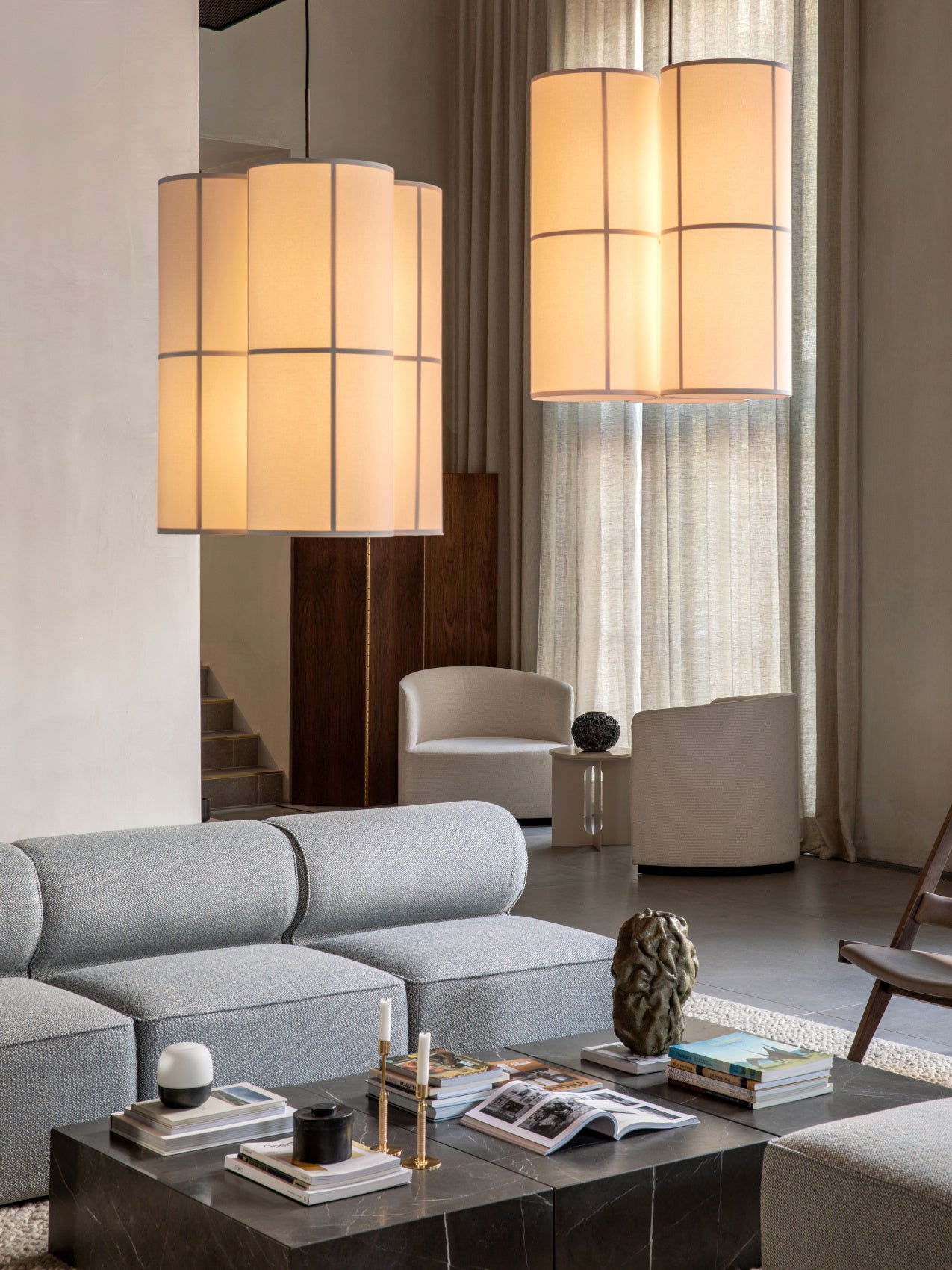 Hashira Pendant Lamp. Cluster
