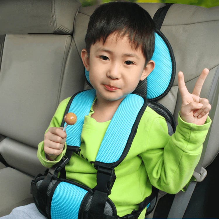 🔥Auto Child Safety Seat Simple Car Portable Seat Belt