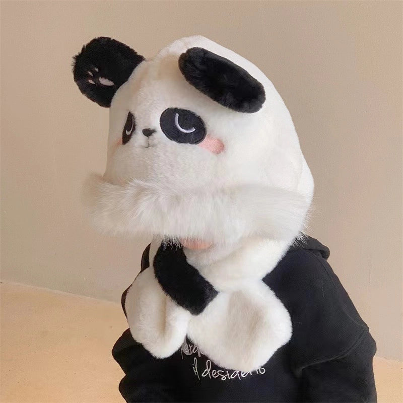 Children Unisex Cartoon Style Cute Panda Beanie Hat