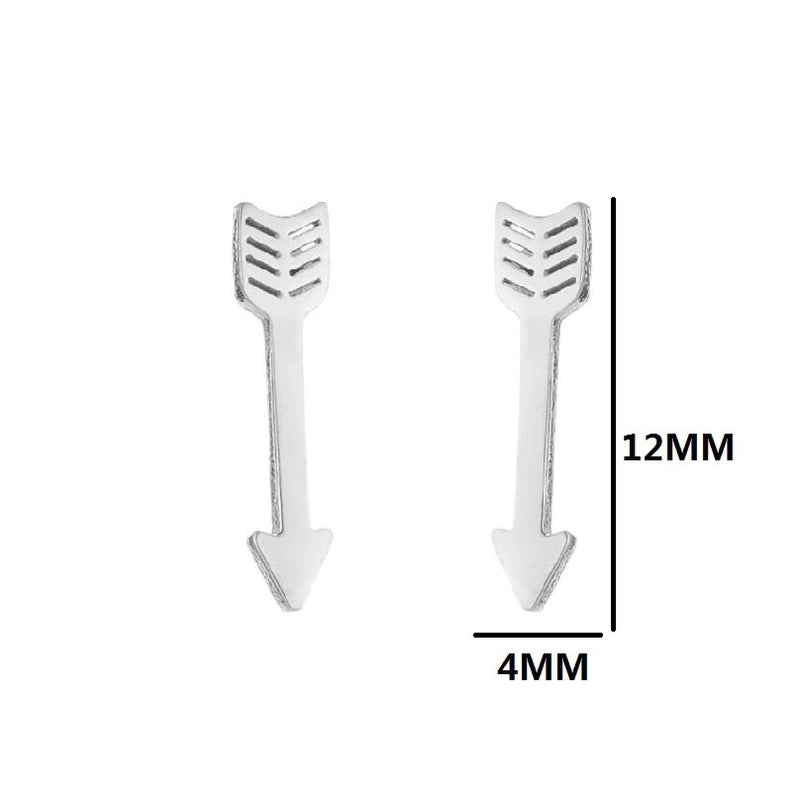 1 Pair Minimalist Sun Plating 304 Stainless Steel 18K Gold Plated Ear Studs