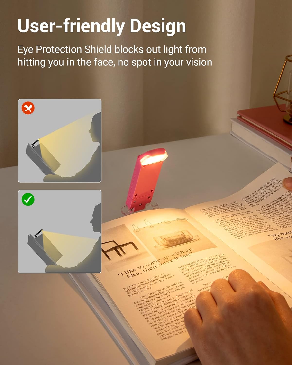 Rechargeable Book Light