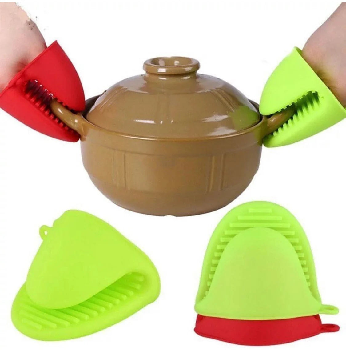 Silicone Hot Pot Holder Pair