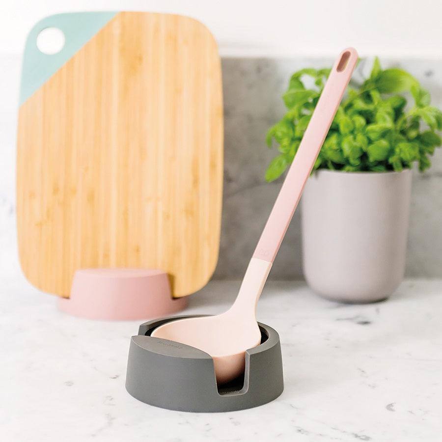 Silicone Spoon Rest - Grey