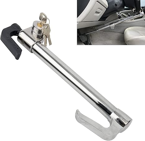 ULTIMATE ANTI-THEFT UNIVERSAL STEERING WHEEL BRAKE LOCK