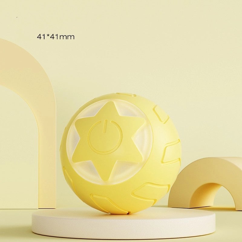 Minimalist ABS Silica Gel Solid Color Pet Toys