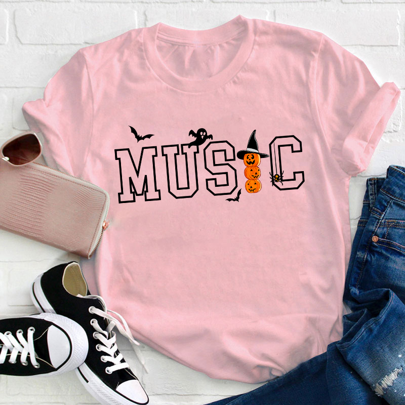 Halloween Music Teacher T-Shirt