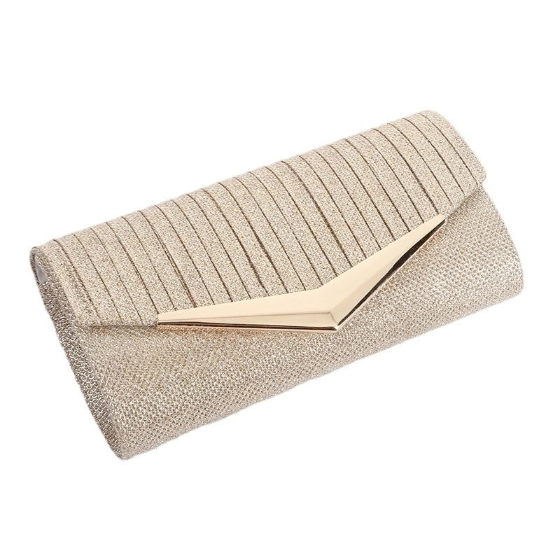 Polyester Solid Color Square Evening Bags