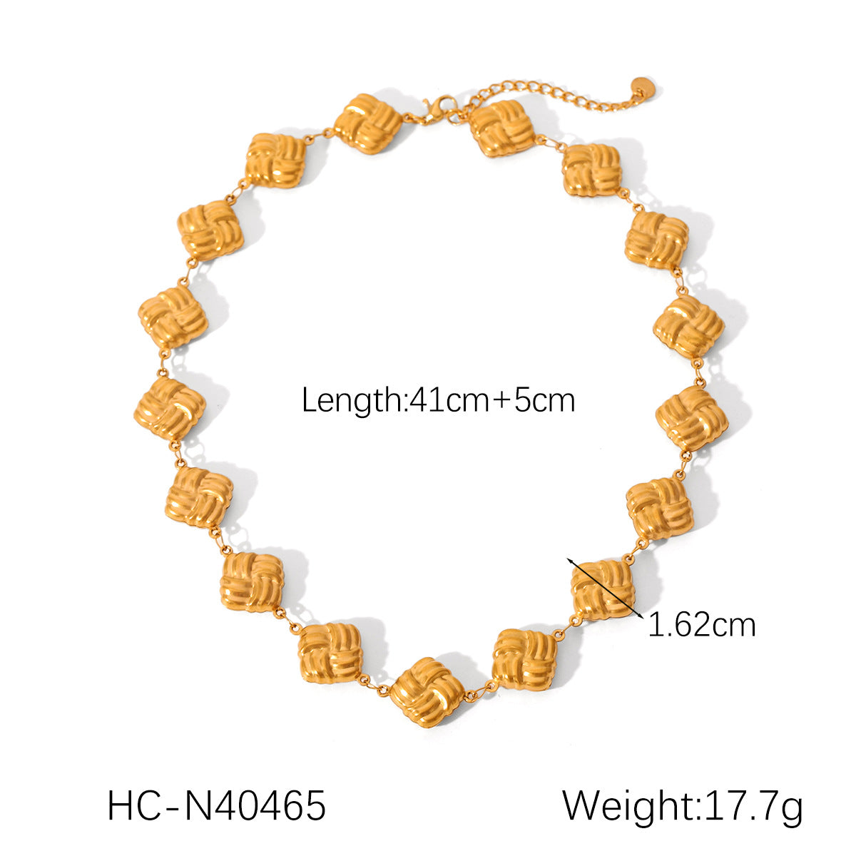 18K Gold Stainless Steel Necklace Water Drop Shell Butterfly Chain Titanium Steel Necklace Ins Style Clavicle Chain