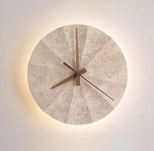 Avalisse Deux | Travertine Wall Light