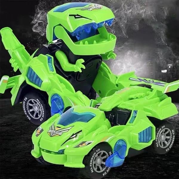 🔥  Special Sale 48% OFF🎁 LED DINOSAUR TRANSFORMATION CAR TOY