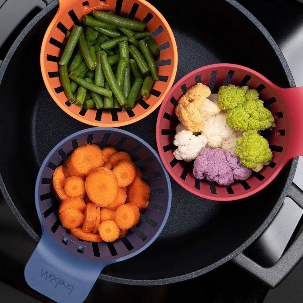 Cooking Pods. Set of 3 - Assorted