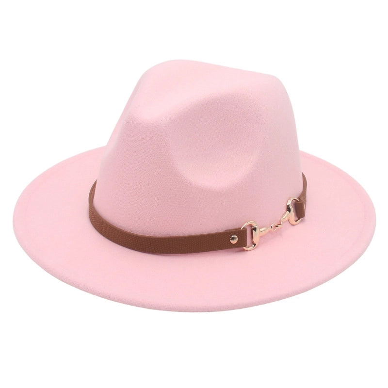 Top Hat Shanghai Beach Gentleman Performance Outdoor Travel Autumn And Winter Hat Fedora