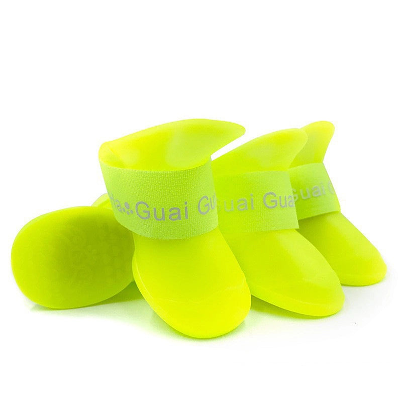 Casual Plastic Solid Color Pet Shoes