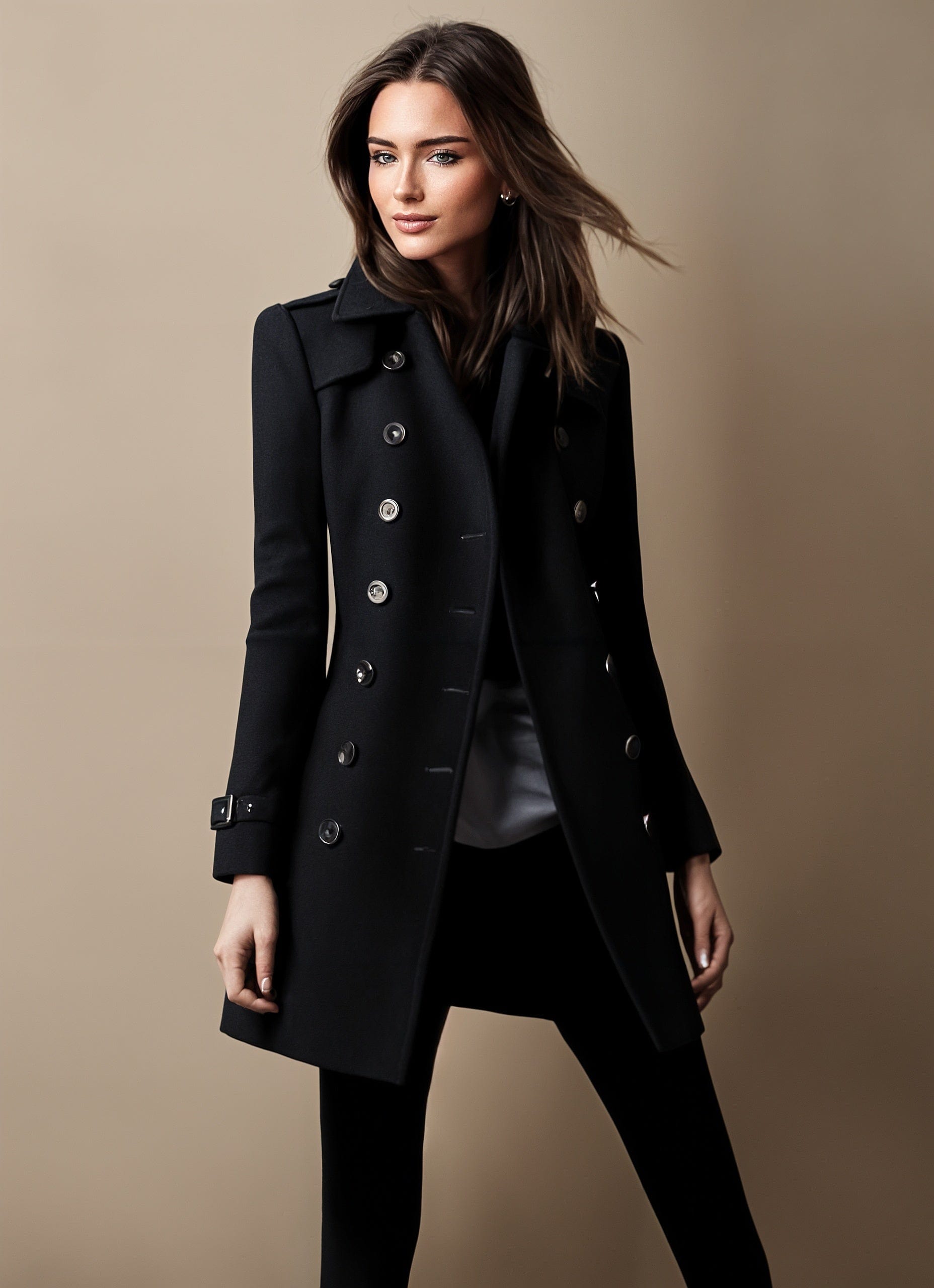 Delia - elegant women's coat