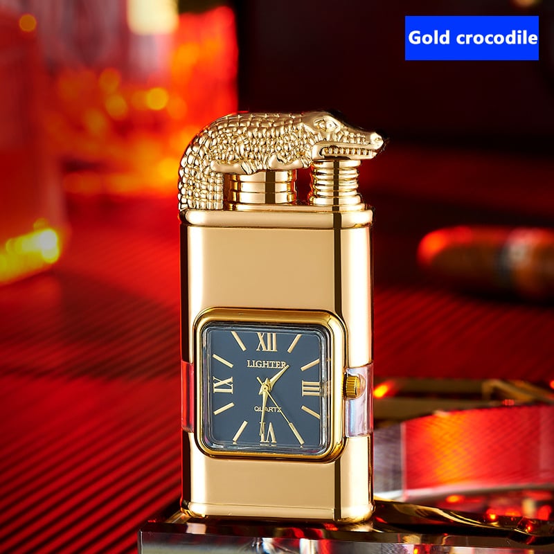 Windproof Lighter Vintage Watch Bezel Jet flame Torch🔥BUY 2 FREE SHIPPING