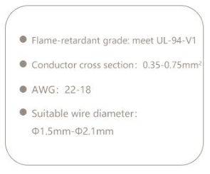 Double-wire Plug-in Connector With Locking Buckle(The more you buy. the more discounts you get)