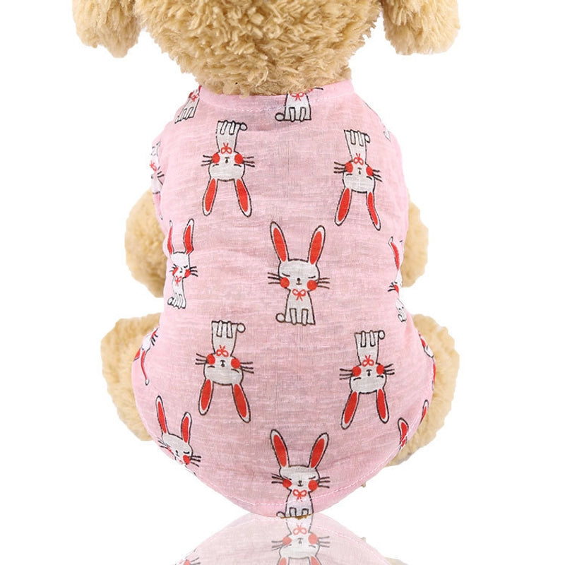 Cute Cactus Rabbit Poached Egg Pet Clothing