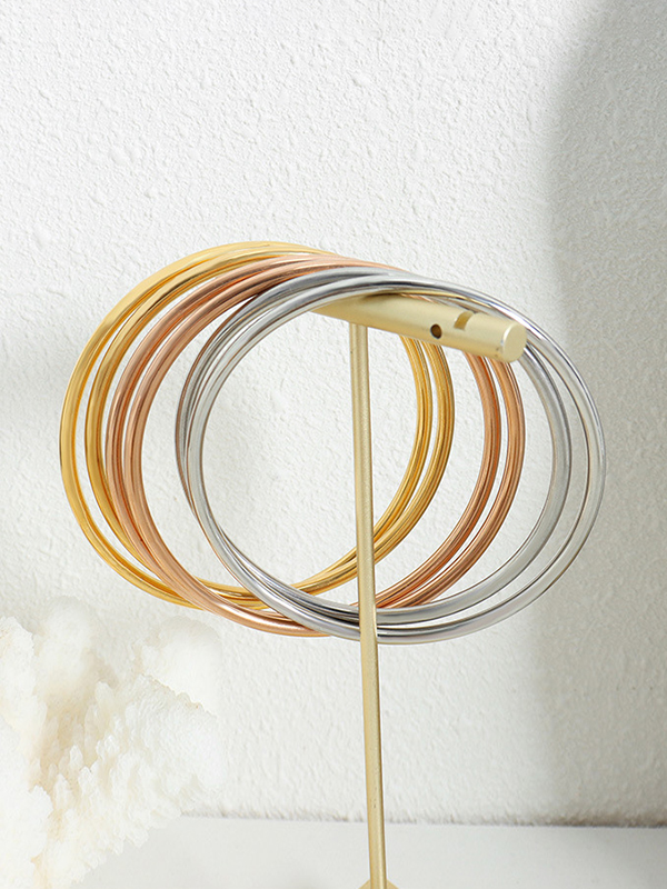 Geometric Solid Color Bracelet Accessories