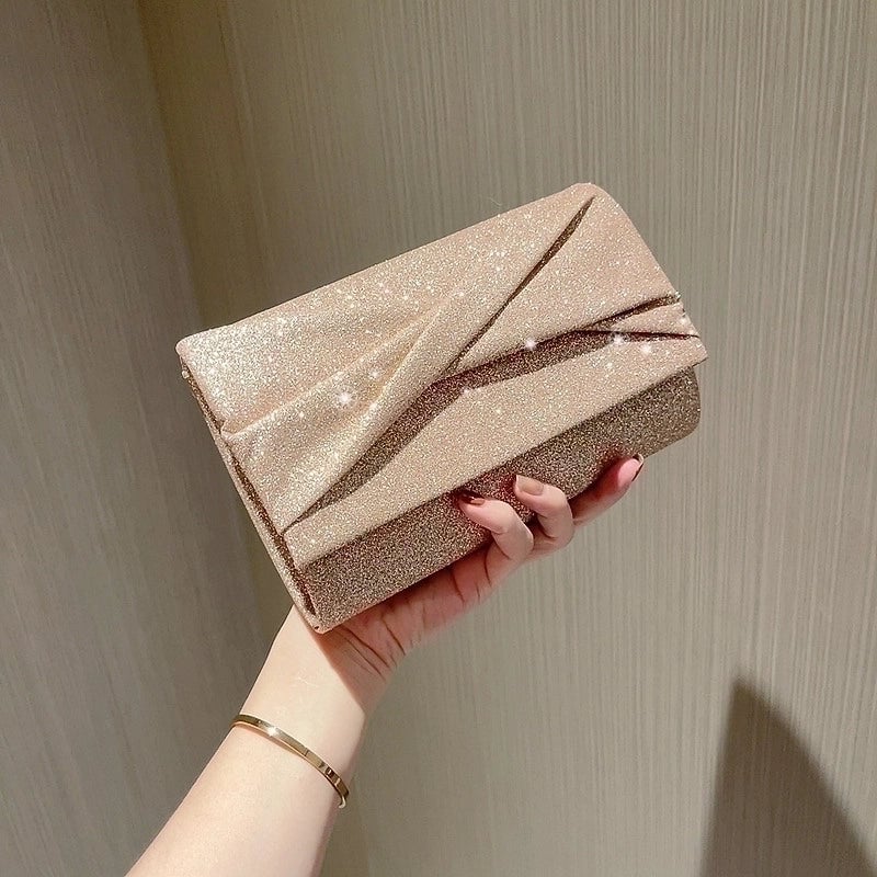 Pu Leather Solid Color Clutches