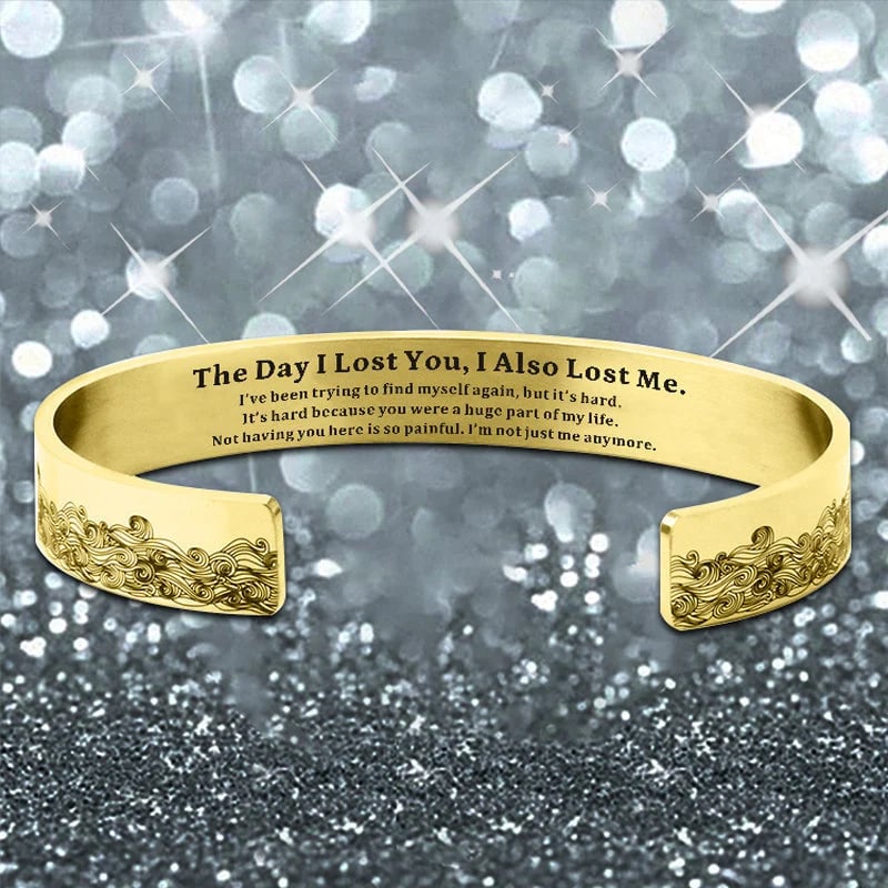 The Day I Lost You Memorial Bracelet