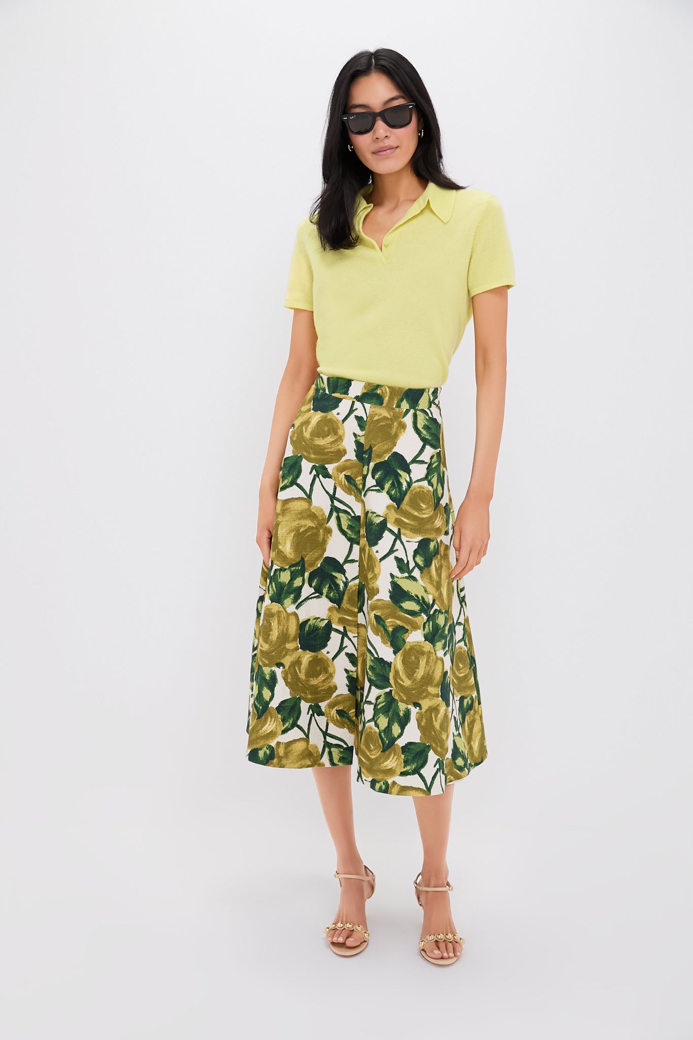 Giverny Gardens Andrea Circle Skirt