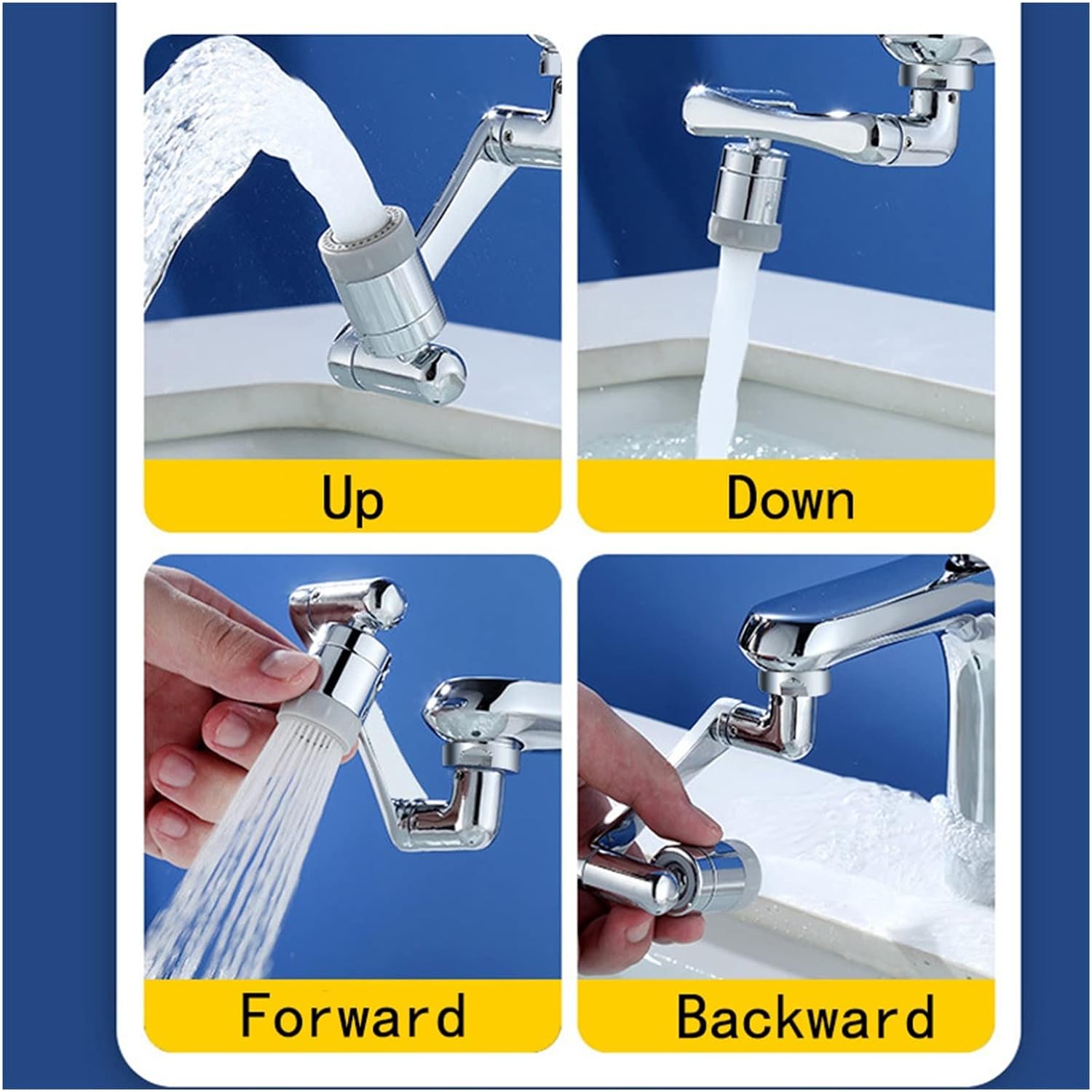 Faucet Splash Head . Rotating Faucet Extender