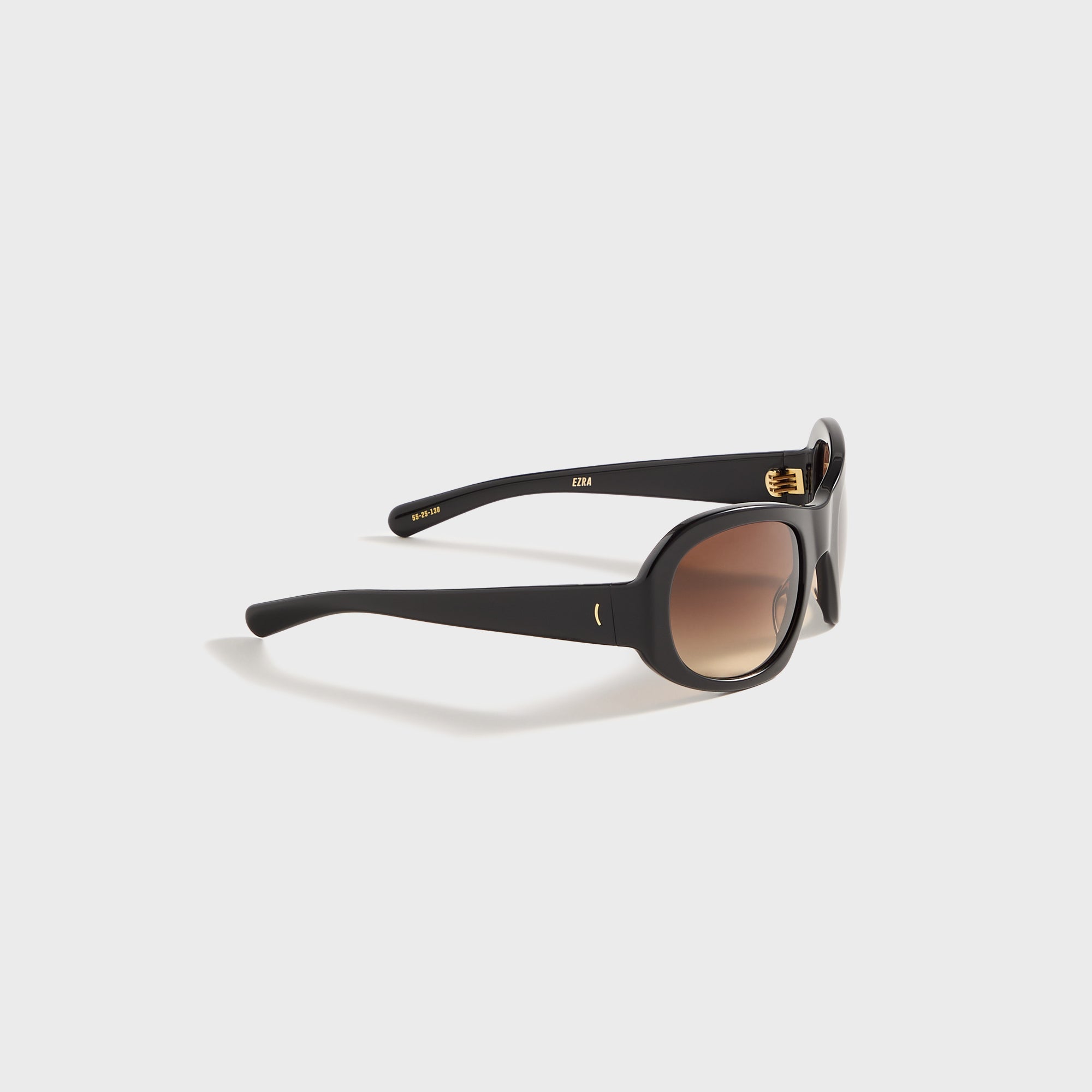 Flatlist Ezra - Solid Black / Brown Gradient Lens