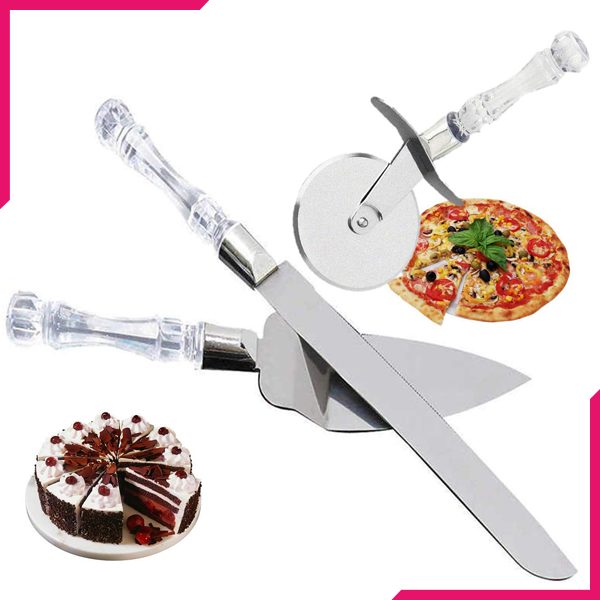 3 Pcs Pizza Cutter Set