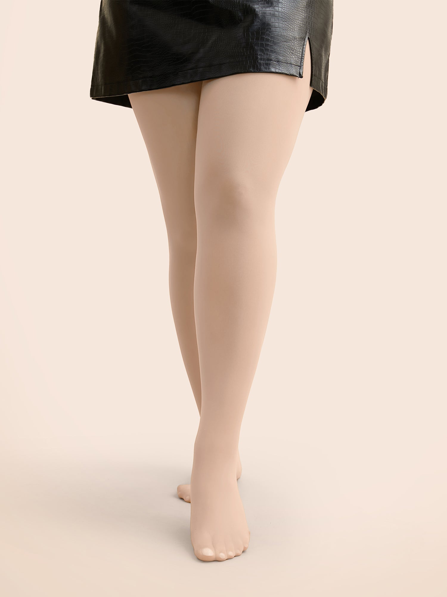 Elastic High Waist Non-Slip Silk Tights