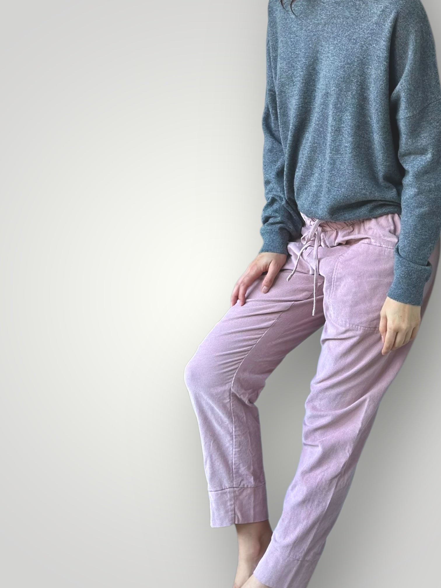 darcy pants-dusty pink  cord