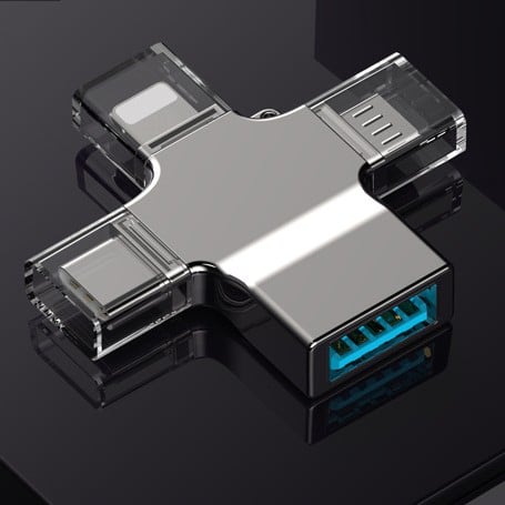3 in 1 OTG Multifunction Converter