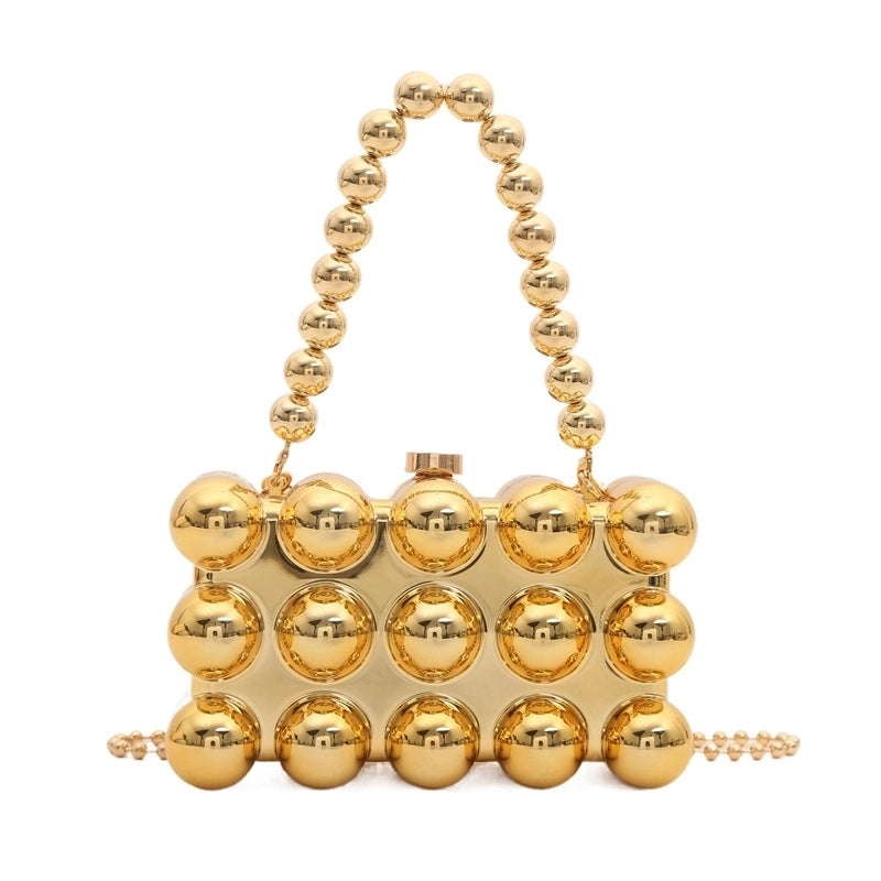 Women's Medium Arylic Solid Color Elegant Lock Clasp Evening Bag