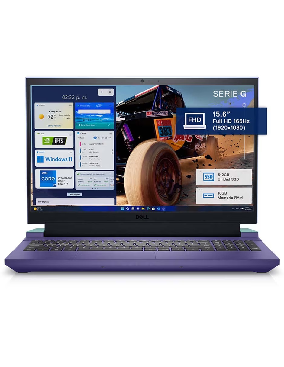 Laptop Gamer Dell Gaming NB G15 5530 15.6 Pulgadas Full HD Intel Core i7 NVIDIA GeForce RTX 4060 16 GB RAM 512 GB SSD