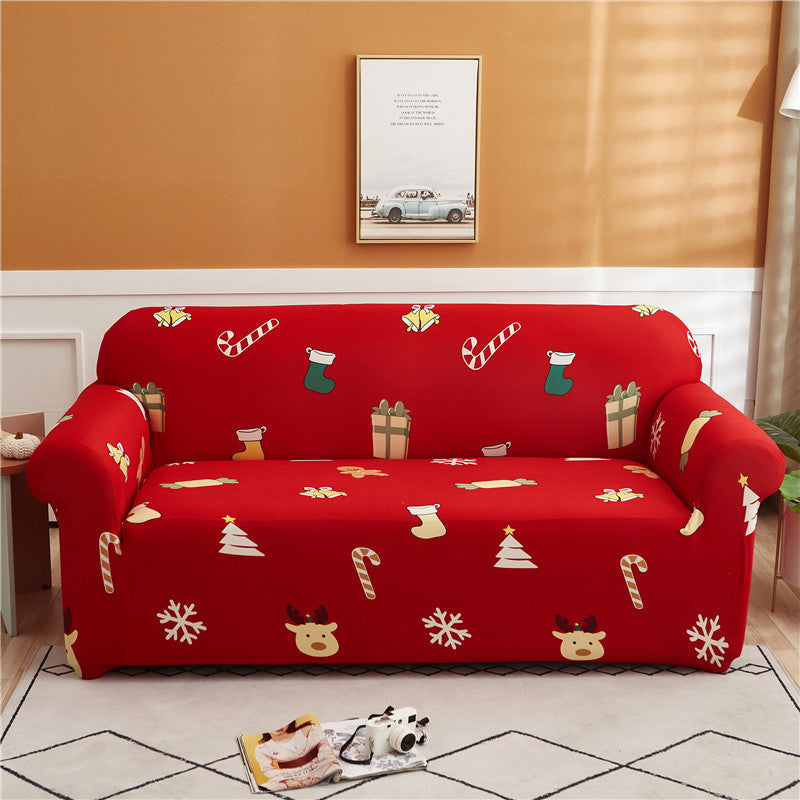 🎄Early Christmas Sale🎁2023 Merry Christmas Sofa Cover(🎉Buy Two Free Shipping)