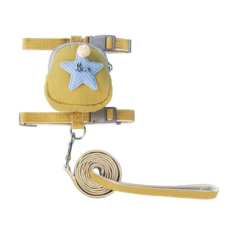 Cute Polyester Solid Color Leash