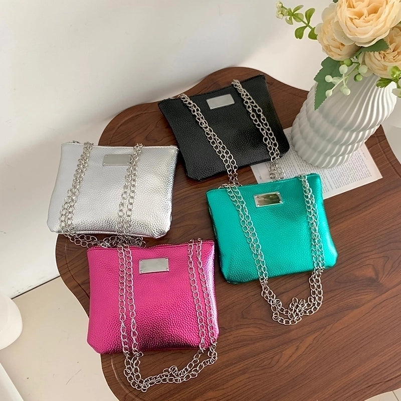 Women's All Seasons Pu Leather Classic Style Shoulder Bag