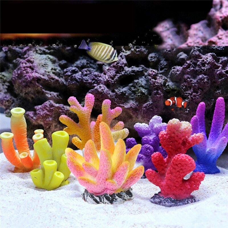 Artificial Coral Reef Ornament For Aquarium