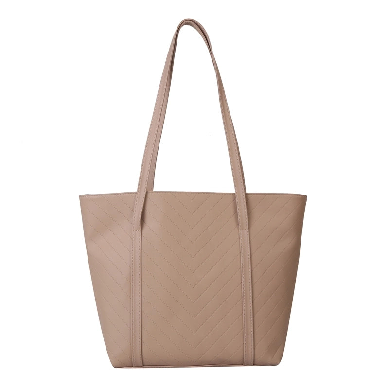 Women's All Seasons Pu Leather Basic Shoulder Bag