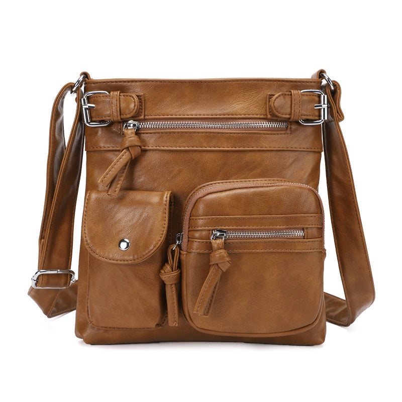 Bags Bag Women's Crossbody Bag Multifunctional Small Square Bag Fashion Niche PU Shoulder Bag