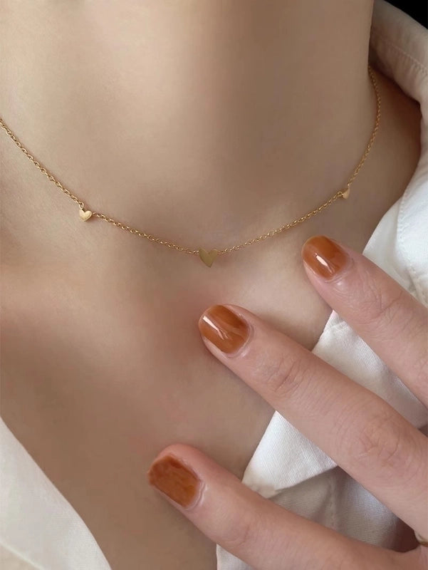Minimalist Round Stainless Steel Necklace