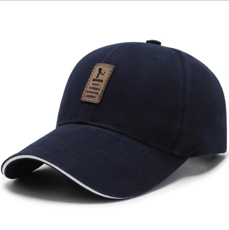 Unisex Minimalist Letter Curved Eaves Baseball Cap