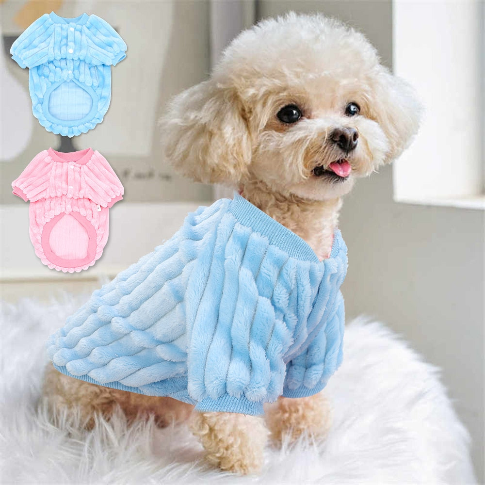 Cute Soft Dog Cat Clothes