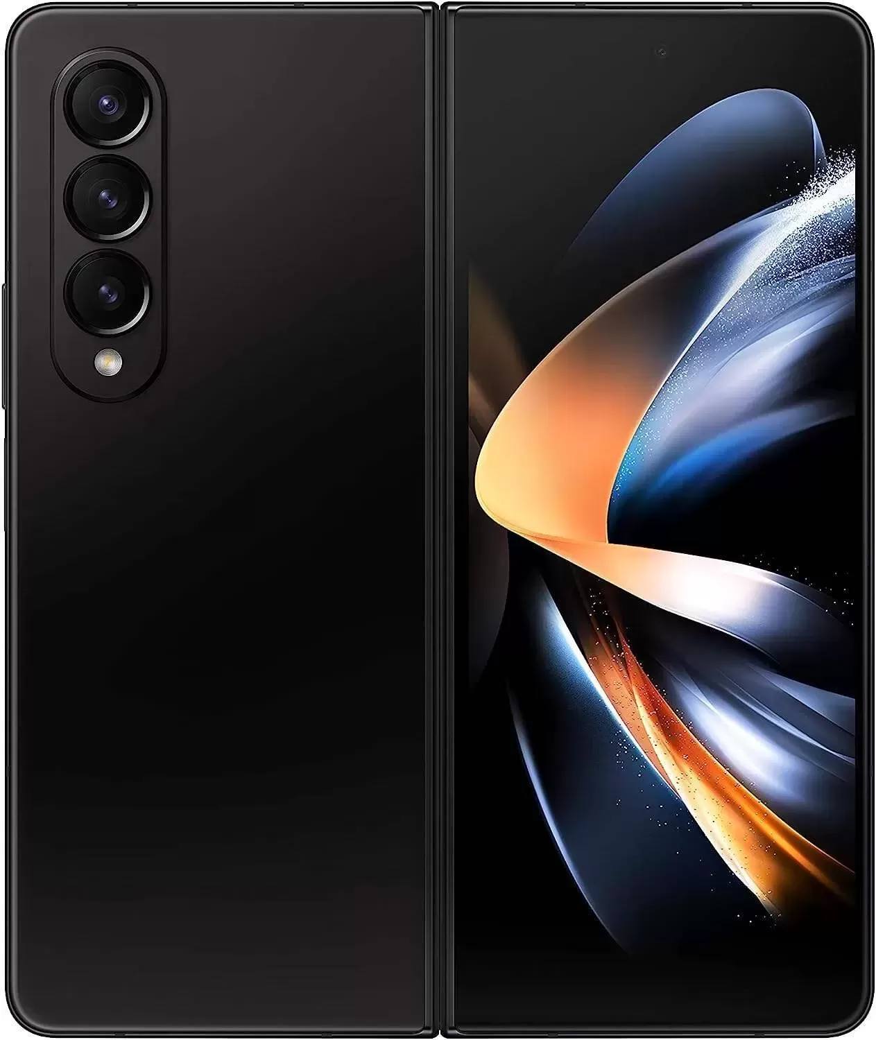 Galaxy Z Fold 4 Cell Phone, Factory Unlocked Android Smartphone, 256GB, Flex Mode, Hands Free Video, Multi Window View, Foldable Display, S Pen Compatible, US Version, 2022, Beige