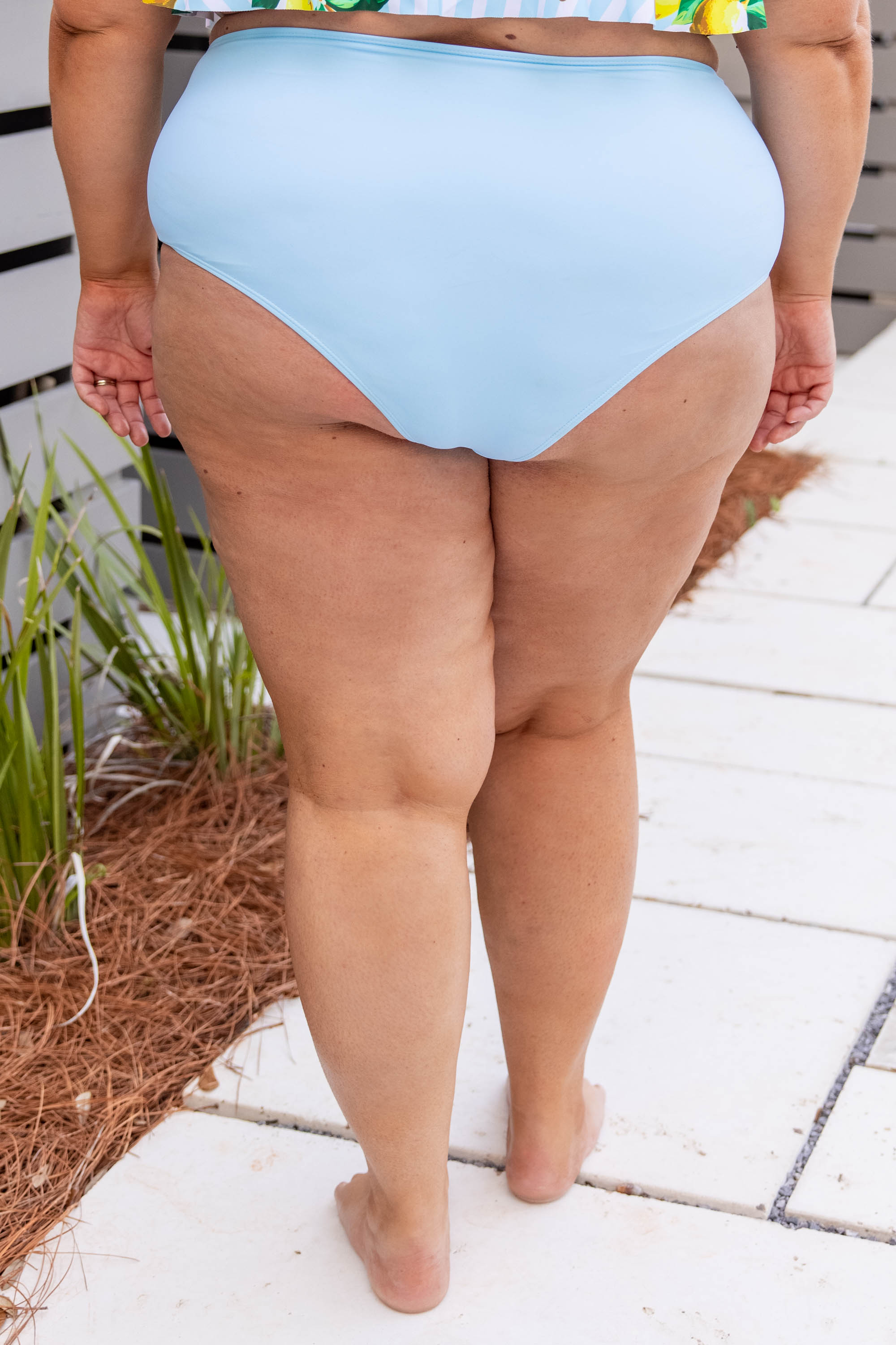 Sunny Business Swim Bottom. Blue