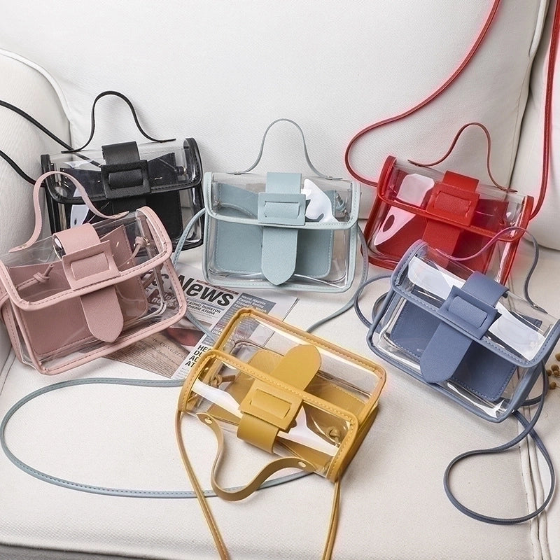 Women's All Seasons Pvc Streetwear Square Bag
