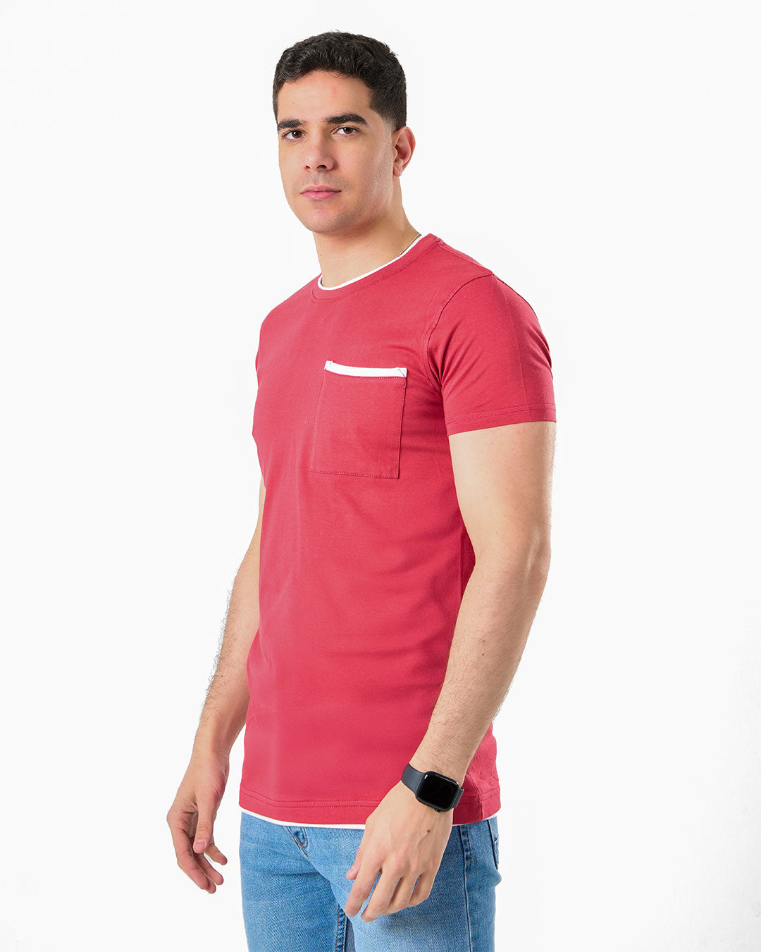 Mens Short Sleeve T-shirt with Pocket