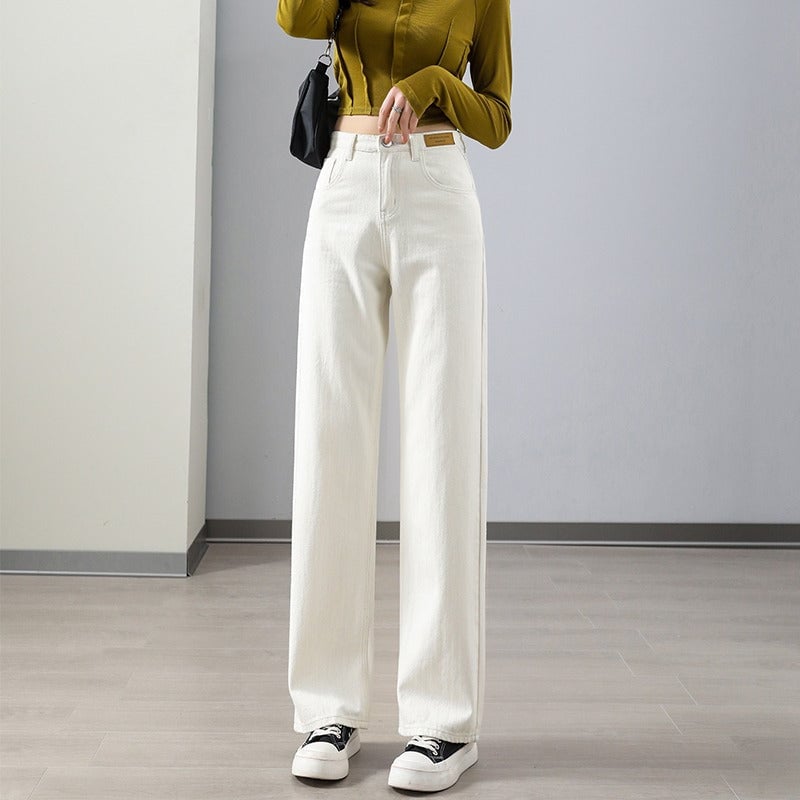 Casual High Waist Baggy Jeans For Women