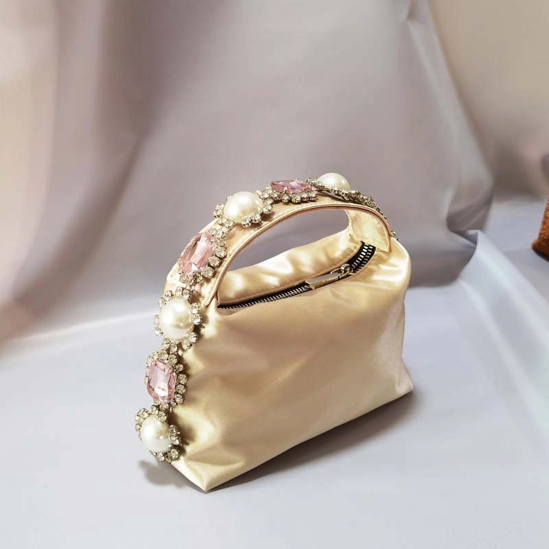 Women's Small Polyester Solid Color Classic Style Square Zipper Handbag