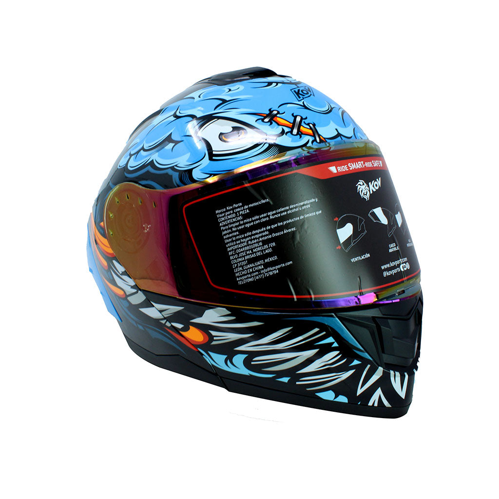 Casco Rush Brainy Azul