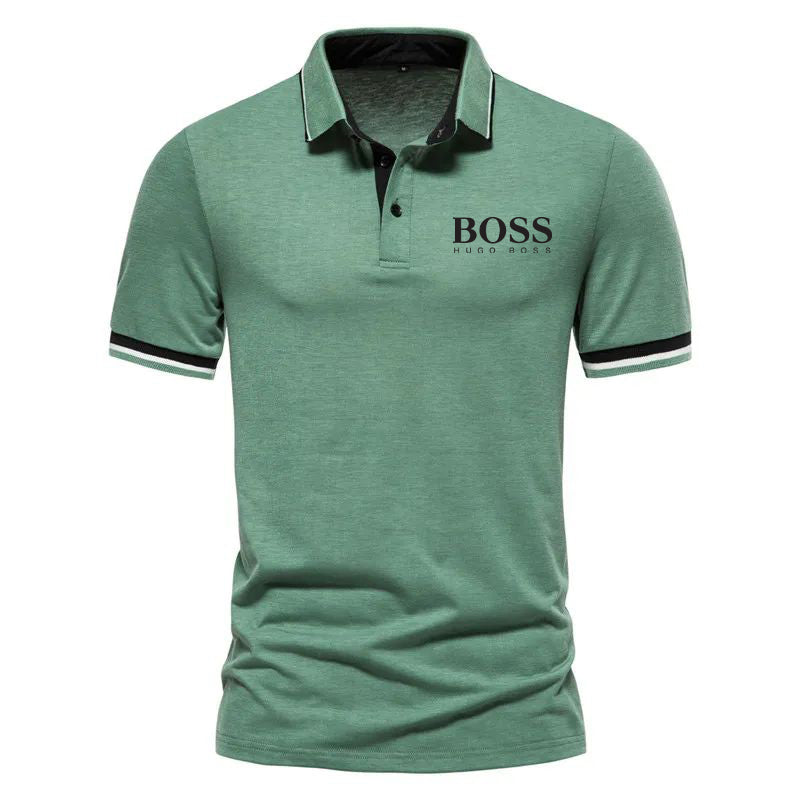 BOSS Men-s Fashion Casual Short Sleeve POLO Shirt